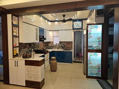 Kitchen Image of 600 Sq.ft 1 BHK Apartment / Flat for rent in Aditya Urban Royale, Bamheta Village Ghaziabad for Rs. 9999