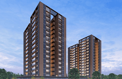Image of 2070 Sq.ft 3 BHK Apartment / Flat for sale in Divine Sanidhya, Sargasan, Gandhinagar for Rs. 8280000