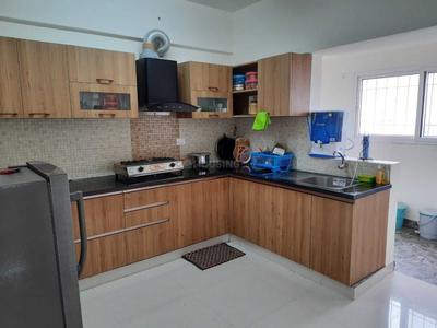 Kitchen Image of 1635 Sq.ft 3 BHK Apartment / Flat for rent in VRR Fortuna, Carmelaram Bengaluru for Rs. 75000