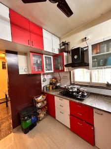 Kitchen Image of 999 Sq.ft 2 BHK Apartment / Flat for sale in Siddhi Highland Park, Thane West Thane for Rs. 14500000