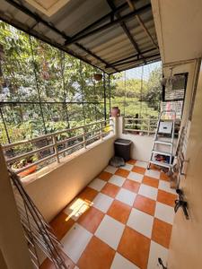 Balcony Image of 1057 Sq.ft 2 BHK Apartment / Flat for rent in Kothrud Pune for Rs. 32000
