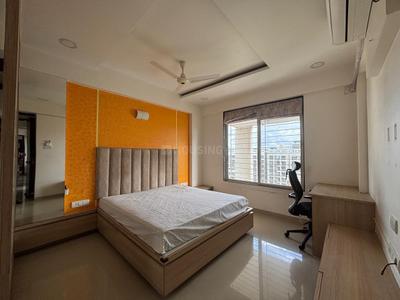 Bedroom Image of 1750 Sq.ft 3 BHK Apartment / Flat for rent in Pristine Prolife, Wakad Pune for Rs. 50000