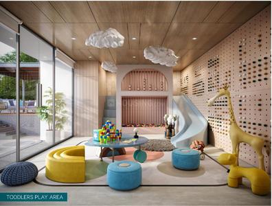 Bedroom Image of 2160 Sq.ft 3 BHK Apartment / Flat for sale in Vesu Surat for Rs. 11800000