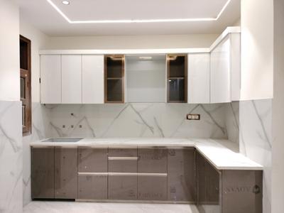 Kitchen Image of 1350 Sq.ft 3 BHK Builder Floor for sale in Shalimar Garden Ghaziabad for Rs. 11510000