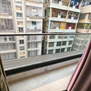 Balcony Image of 1046 Sq.ft 2 BHK Apartment / Flat for sale in Lake Town Kolkata for Rs. 7000000