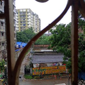 Balcony Image of 1000 Sq.ft 3 BHK Apartment / Flat for sale in South Dum Dum Kolkata for Rs. 8000000