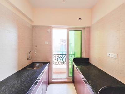 Kitchen Image of 550 Sq.ft 1 BHK Apartment / Flat for rent in Siddhi Highland Springs, Thane West Thane for Rs. 30000