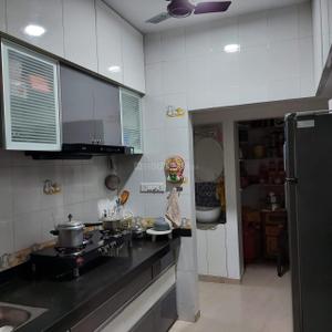 Kitchen Image of 1100 Sq.ft 2 BHK Apartment / Flat for sale in Kalp Apartments, Gotri Vadodara for Rs. 4200000