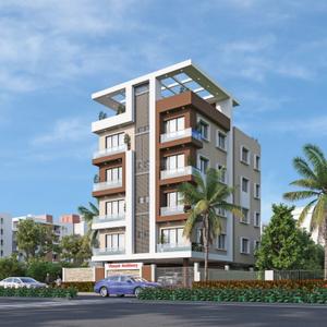 Image of 1175 Sq.ft 2 BHK Apartment / Flat for sale in Vinayak Residency, Khandagiri, Bhubaneswar for Rs. 7500000