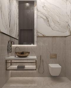 Bathroom Image of 777 Sq.ft 2 BHK Apartment / Flat for sale in GBD Ram Setu Bhavan, Dadar East Mumbai for Rs. 32600000