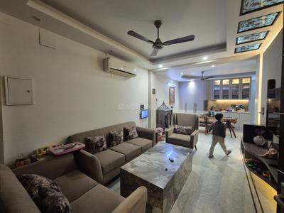 Living Room Image of 1200 Sq.ft 3 BHK Builder Floor for sale in Ramesh Nagar New Delhi for Rs. 17500000