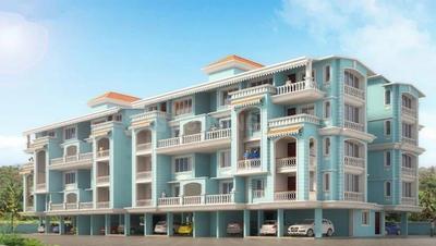 Image of 820 Sq.ft 1.5 BHK Apartment / Flat for sale in Chandra Marigold Floresta, Mapusa, Goa for Rs. 7950000