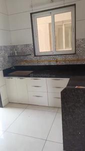 Kitchen Image of 800 Sq.ft 2 BHK Apartment / Flat for rent in Shreenath Suncity Enclave, Dharam Nagar Rajkot for Rs. 15000