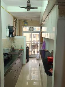 Kitchen Image of 450 Sq.ft 1 BHK Apartment / Flat for rent in DB Ozone, Dahisar East Mumbai for Rs. 26000