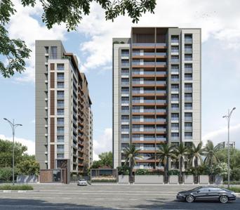 Image of 2050 Sq.ft 3 BHK Apartment / Flat for sale in Palanpur, Surat for Rs. 8600000
