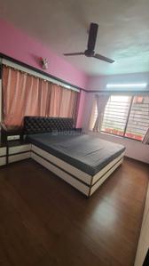 Bedroom Image of 1250 Sq.ft 2 BHK Apartment / Flat for rent in Althan Surat for Rs. 23000