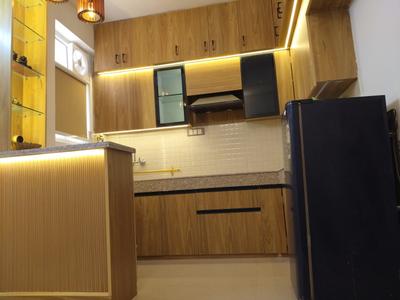 Kitchen Image of 500 Sq.ft 1 BHK Apartment / Flat for rent in ROF Amaltas, Sector 92 Gurgaon for Rs. 21000