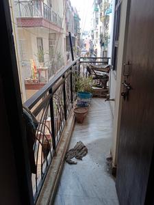Balcony Image of 900 Sq.ft 3 BHK Apartment / Flat for sale in Khanpur New Delhi for Rs. 5850000