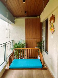 Balcony Image of 1560 Sq.ft 3 BHK Apartment / Flat for rent in F5 Mount Unique, Baner Pune for Rs. 79000
