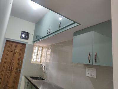 Kitchen Image of 600 Sq.ft 2 BHK Builder Floor for rent in Nagavara Bengaluru for Rs. 20000