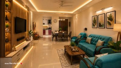 Hall Image of 1480 Sq.ft 3 BHK Apartment / Flat for sale in Omaxe Aananda, Naini Allahabad for Rs. 8000000