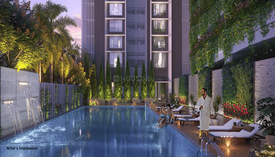 Image of 1960 Sq.ft 3 BHK Apartment / Flat for sale in Lodha Bellevue, Mahalakshmi, Mumbai for Rs. 49500000