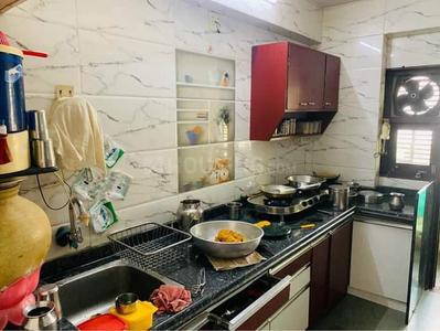 Kitchen Image of 1300 Sq.ft 2 BHK Apartment / Flat for rent in Satyam Status , Jodhpur Ahmedabad for Rs. 32000