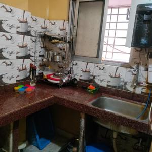 Kitchen Image of 984 Sq.ft 2 BHK Apartment / Flat for rent in Dum Dum Kolkata for Rs. 25000
