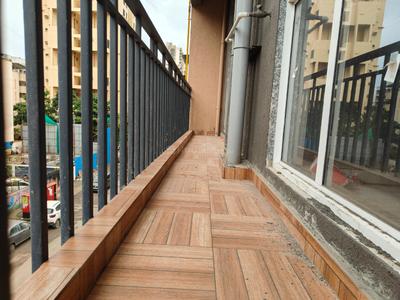 Balcony Image of 1160 Sq.ft 2 BHK Apartment / Flat for sale in Aashutosh Alliaance Galaxy, Airoli Navi Mumbai for Rs. 14500000