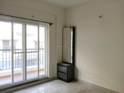 Bedroom Image of 1500 Sq.ft 3 BHK Apartment / Flat for rent in Yoga Sai Srikaram, Kaggadasapura Bengaluru for Rs. 60000