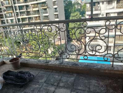 Balcony Image of 1120 Sq.ft 2 BHK Apartment / Flat for sale in Tharwani Heritage, Kharghar Navi Mumbai for Rs. 16500000