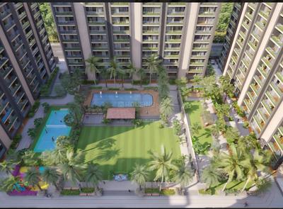 Image of 1290 Sq.ft 2 BHK Apartment / Flat for rent in Atlanta Sky Deck, Althan, Surat for Rs. 20000