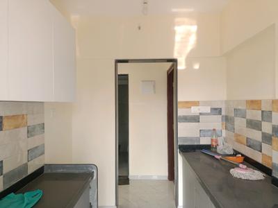 Kitchen Image of 680 Sq.ft 1 BHK Apartment / Flat for sale in Siddhi Highland Haven, Thane West Thane for Rs. 8300000