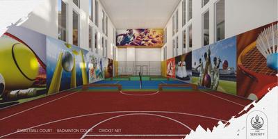 Balcony Image of 969 Sq.ft 2 BHK Apartment / Flat for sale in Ask Serinity, Bhatagaon Raipur for Rs. 5240000