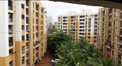 Balcony Image of 422 Sq.ft 1 RK Apartment / Flat for rent in Kashish Park Tower, Dharamveer Nagar Thane for Rs. 18000
