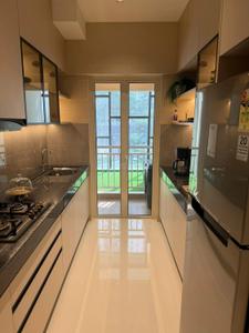 Kitchen Image of 1120 Sq.ft 2 BHK Apartment / Flat for sale in Embassy Indiabulls Park 1, Panvel Navi Mumbai for Rs. 10900000