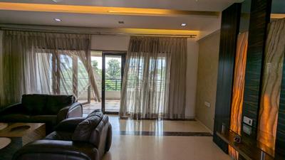 Hall Image of 3000 Sq.ft 3 BHK Apartment / Flat for rent in Parijat Nager Nashik for Rs. 60000
