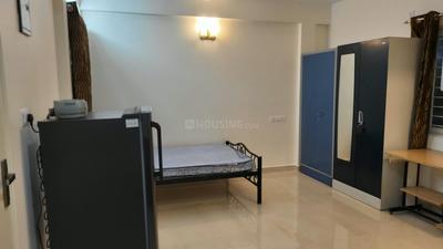 Hall Image of 450 Sq.ft 1 RK Penthouse for rent in Murugeshpalya Bengaluru for Rs. 25000
