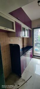 Kitchen Image of 650 Sq.ft 1 BHK Apartment / Flat for rent in Tulsidham Complex, Thane West Thane for Rs. 32000