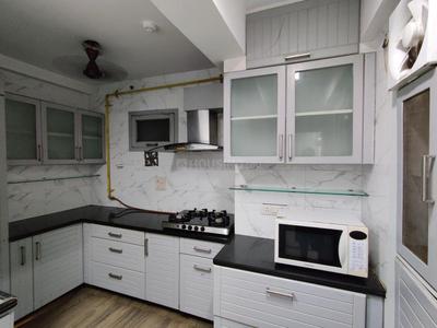 Kitchen Image of 2400 Sq.ft 4 BHK Apartment / Flat for sale in Mahagun Morpheus, Sector 50 Noida for Rs. 38000000