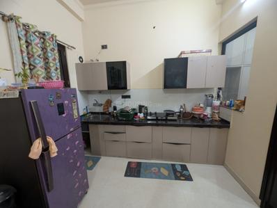 Kitchen Image of 800 Sq.ft 1 BHK Builder Floor for rent in Vaishali Nagar Jaipur for Rs. 20000