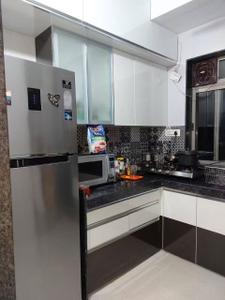 Kitchen Image of 750 Sq.ft 1 BHK Apartment / Flat for sale in Fortune Heights, Kharghar Navi Mumbai for Rs. 3800000