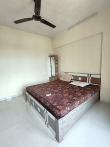 Bedroom Image of 1200 Sq.ft 2 BHK Apartment / Flat for rent in Proviso Sai Proviso Aashlesha, Kopar Khairane Navi Mumbai for Rs. 85000
