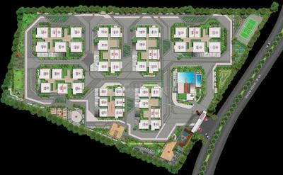 Image of 1900 Sq.ft 3 BHK Apartment / Flat for sale in Candeur Lakescape, Kondapur, Hyderabad for Rs. 17000000