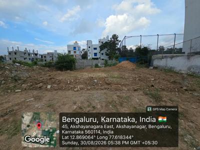 Image of 1200 Sq.ft Residential Plot / Land for sale in DLF Westend Heights, Akshayanagar, Bengaluru for Rs. 18600000