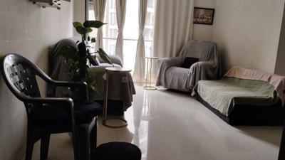 Living Room Image of 1000 Sq.ft 2 BHK Apartment / Flat for rent in Bhagwati Imperia, Ulwe Navi Mumbai for Rs. 55000