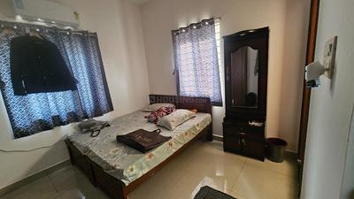 Bedroom Image of 680 Sq.ft 1 BHK Apartment / Flat for rent in Madhapur Hyderabad for Rs. 31000