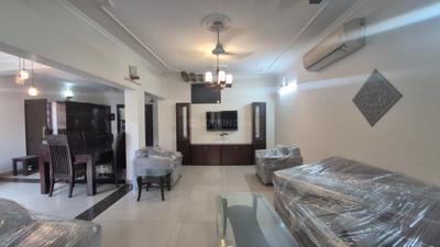 Living Room Image of 1750 Sq.ft 3 BHK Apartment / Flat for rent in Vasant Kunj New Delhi for Rs. 95000