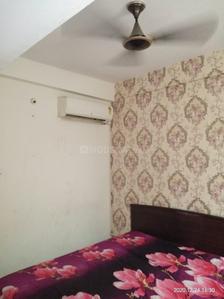 Bedroom Image of 1000 Sq.ft 1 BHK Builder Floor for rent in Chugh Grande Exotica Aura I, Bicholi Hapsi Indore for Rs. 17000