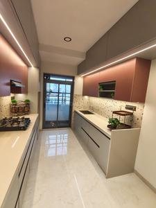 Kitchen Image of 1420 Sq.ft 3 BHK Apartment / Flat for sale in Om Shanti Dharti Heights, Parel Mumbai for Rs. 42000000